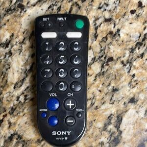 Sony Black Remote Control